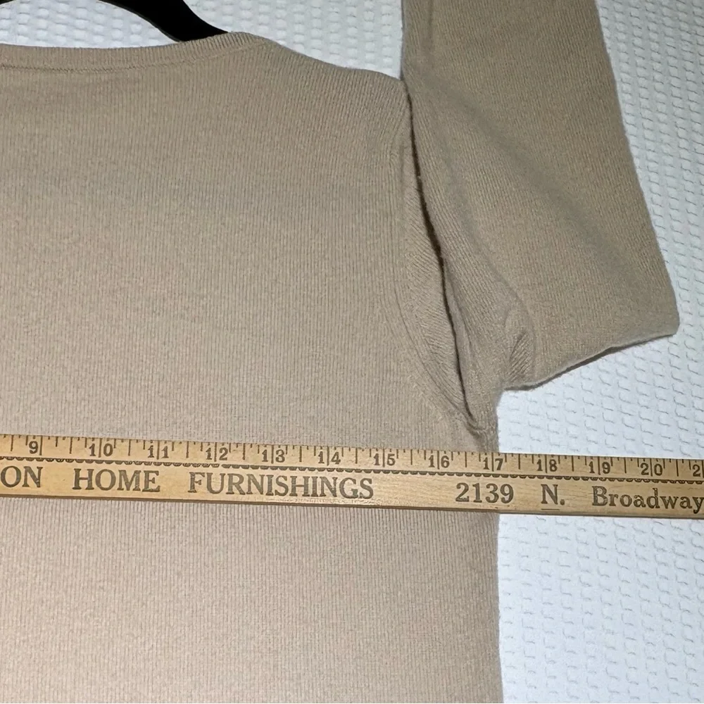 Jones NY 100% cashmere pullover sweater women’s small preppy academia old money - Picture 4 of 7
